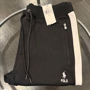 Polo by Ralph Lauren Kids Black and White Joggers